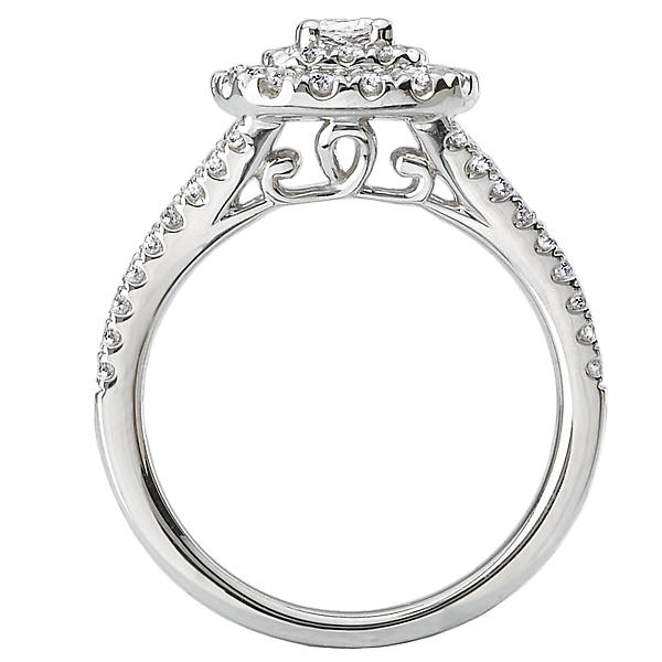Split Shank Semi-Mount Diamond Ring Image 2 D. Geller & Son Jewelers Atlanta, GA