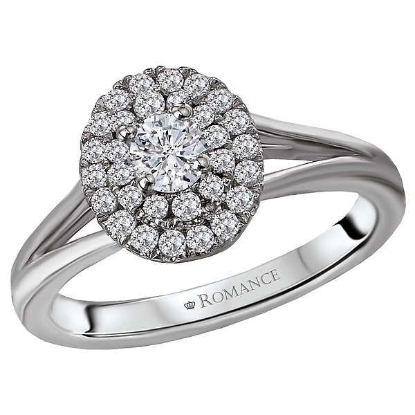 Split Shank Semi-Mount Diamond Ring J. Schrecker Jewelry Hopkinsville, KY