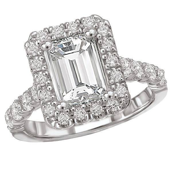 Halo Semi-Mount Diamond Ring Glatz Jewelry Aliquippa, PA