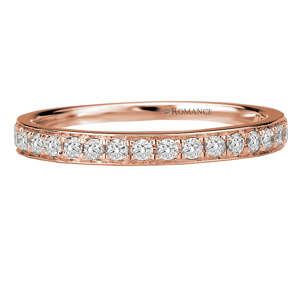 Ladies Diamond Wedding Rings - Matching Wedding Band - image 4