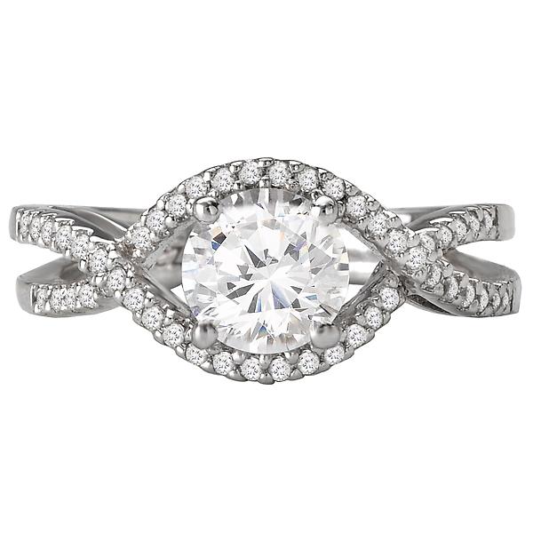 Classic Semi-Mount Diamond Ring Image 4 D. Geller & Son Jewelers Atlanta, GA