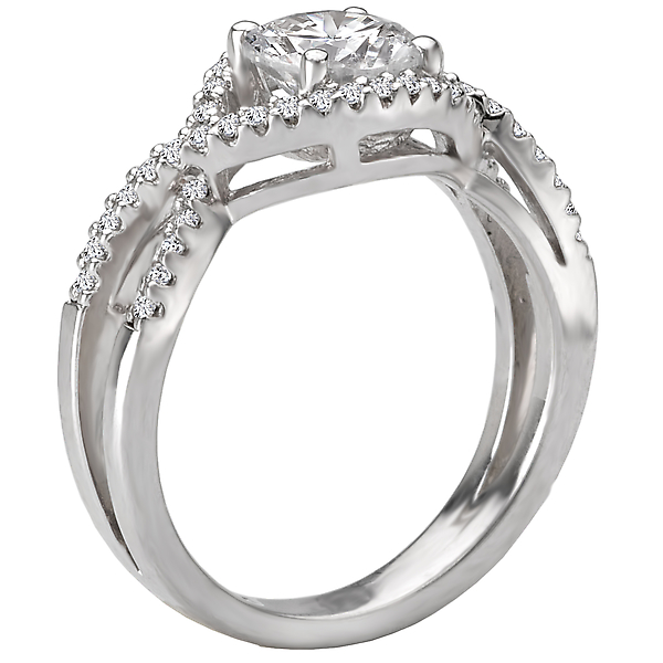 Classic Semi-Mount Diamond Ring Image 2 James Gattas Jewelers Memphis, TN