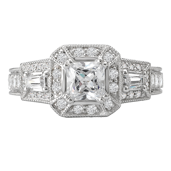 Halo Semi-Mount Diamond Ring Image 4 The Hills Jewelry LLC Worthington, OH