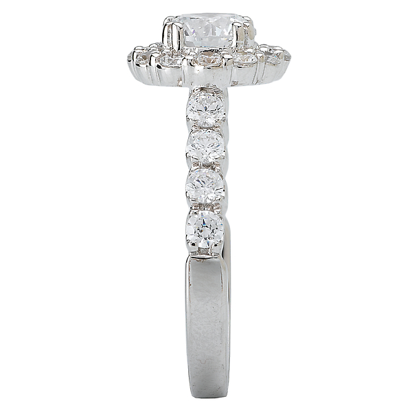 Halo Semi-Mount Diamond Ring Image 3 James Gattas Jewelers Memphis, TN
