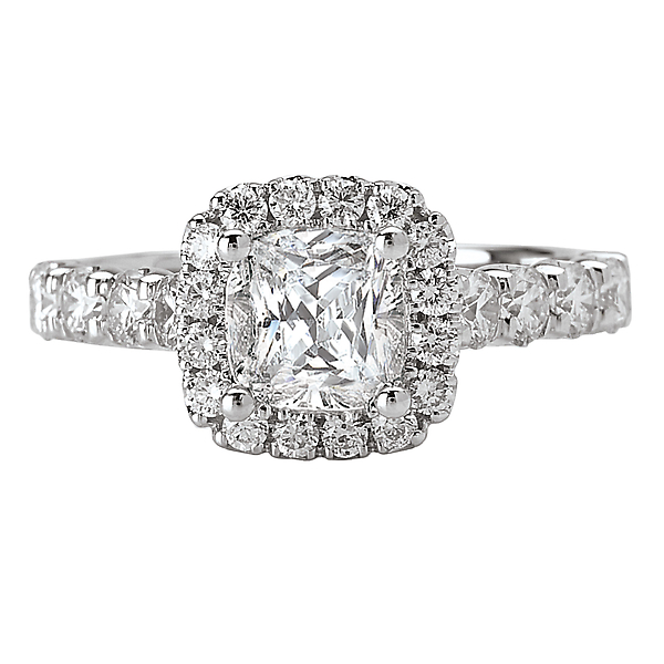 Halo Semi-Mount Diamond Ring Image 4 D. Geller & Son Jewelers Atlanta, GA