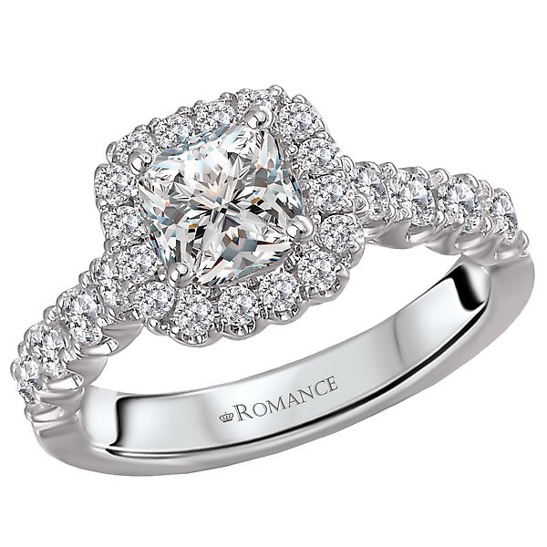 Halo Semi-Mount Diamond Ring The Hills Jewelry LLC Worthington, OH