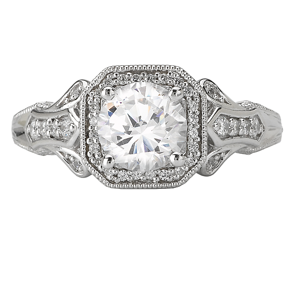 Vintage Semi-Mount Diamond Ring Image 4 D. Geller & Son Jewelers Atlanta, GA