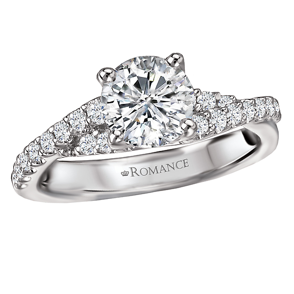 Engagement Rings - Classic Semi-Mount Diamond Ring