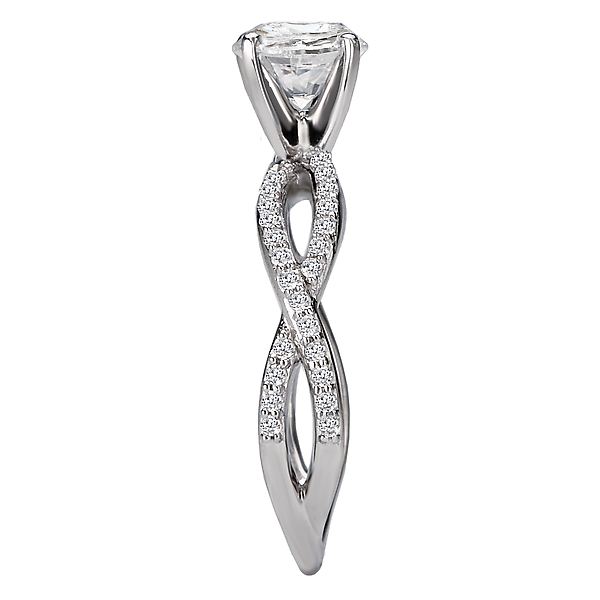 Peg Head Semi-Mount Diamond Ring Image 3 J. Schrecker Jewelry Hopkinsville, KY