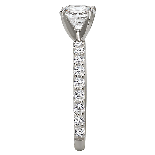 Peg Head Semi-Mount Diamond Ring Image 3 Glatz Jewelry Aliquippa, PA
