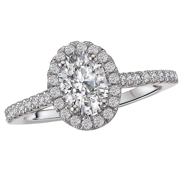 Halo Semi-Mount Diamond Ring Chandlee Jewelers Athens, GA