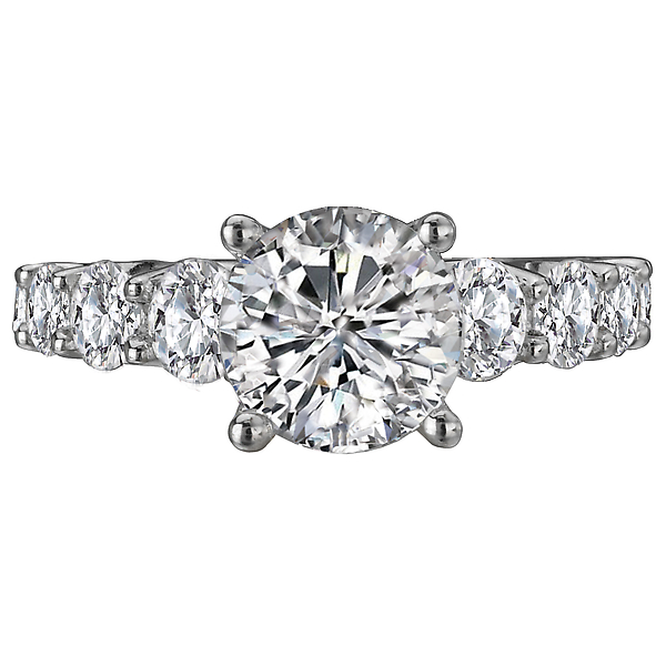 Classic Semi-Mount Diamond Ring Image 4 Chandlee Jewelers Athens, GA