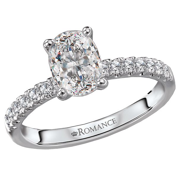 Diamond Semi-mount Engagement Ring Chandlee Jewelers Athens, GA