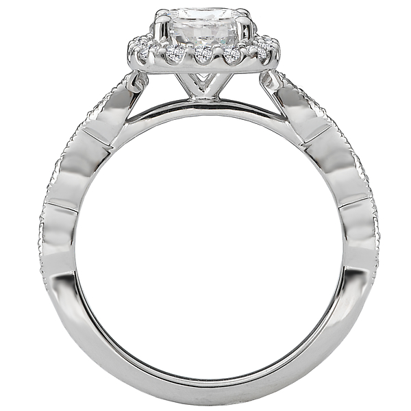 Halo Semi Mount Ring Image 2 The Hills Jewelry LLC Worthington, OH