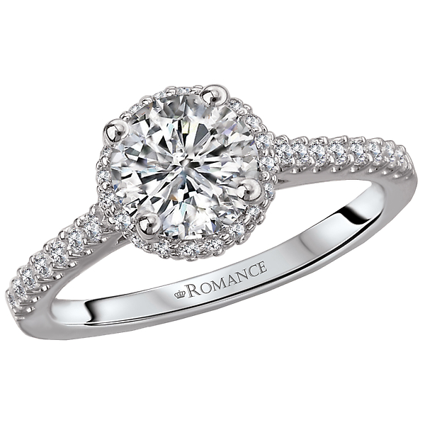 Halo Semi-Mount Diamond Ring J. Schrecker Jewelry Hopkinsville, KY