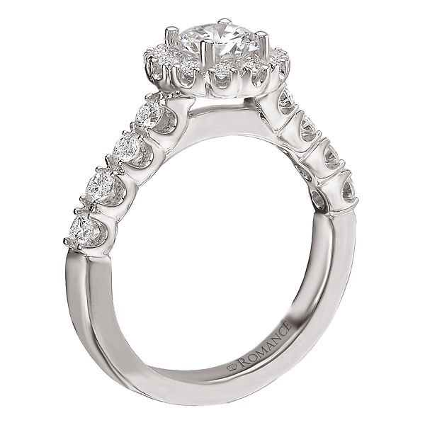 Halo Diamond Ring Image 2 J. Schrecker Jewelry Hopkinsville, KY