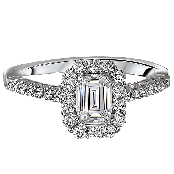 Halo Diamond Ring Image 4 Chandlee Jewelers Athens, GA