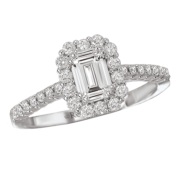 Halo Diamond Ring Glatz Jewelry Aliquippa, PA