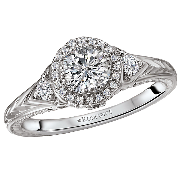 Engagement Rings - Halo Diamond Ring