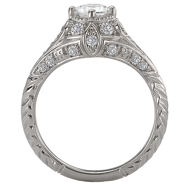 Engagement Rings - Classic Diamond Ring - image 2
