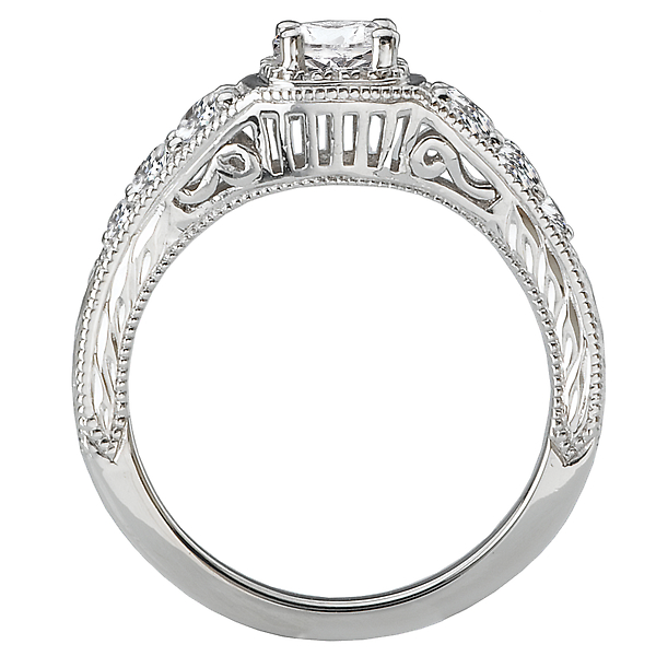 Classic Diamond Ring Image 2 J. Schrecker Jewelry Hopkinsville, KY