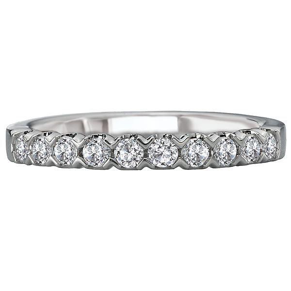 Ladies Diamond Wedding Rings - Matching Wedding Band - image 4
