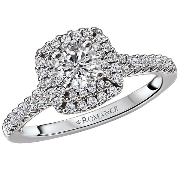 Halo Diamond Ring D. Geller & Son Jewelers Atlanta, GA