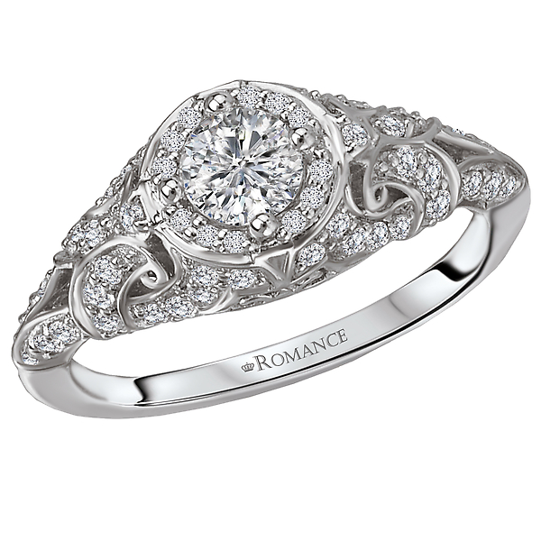 Engagement Rings - Vintage Diamond Ring