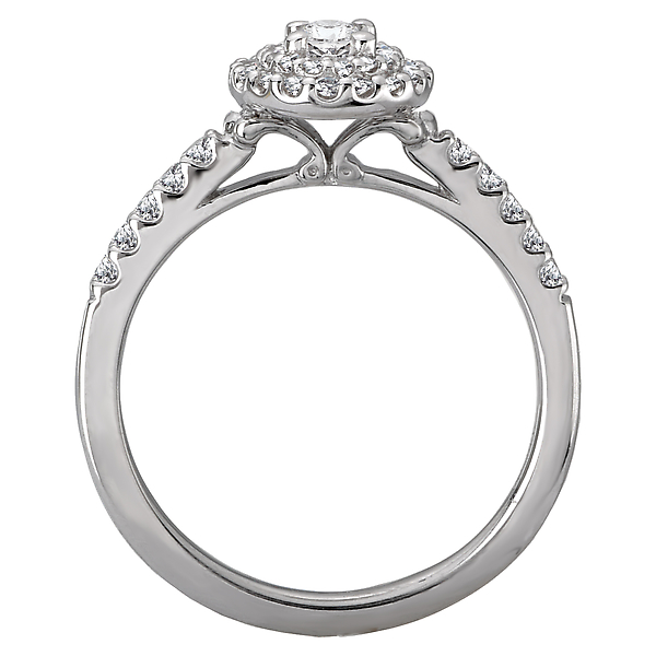 Halo Diamond Ring Image 2 Chandlee Jewelers Athens, GA