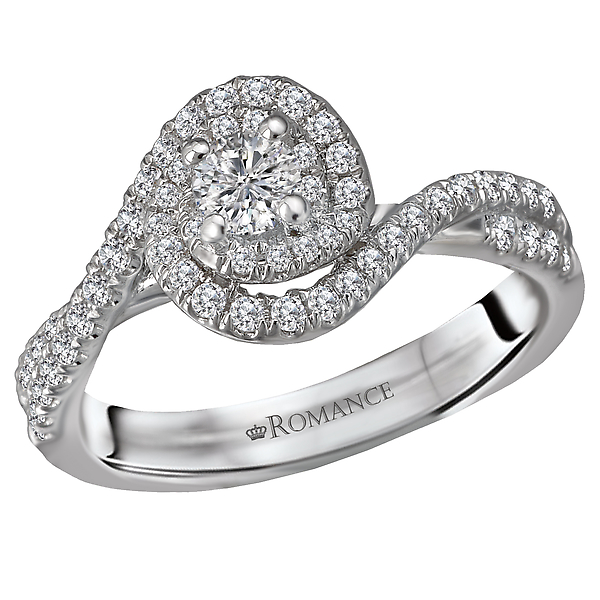 Halo Semi-Mount Diamond Ring Puckett's Fine Jewelry Benton, KY