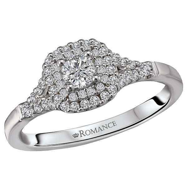 Engagement Rings - Halo Diamond Ring