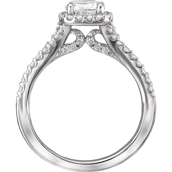 Halo Semi-Mount Diamond Ring Image 2 James Gattas Jewelers Memphis, TN