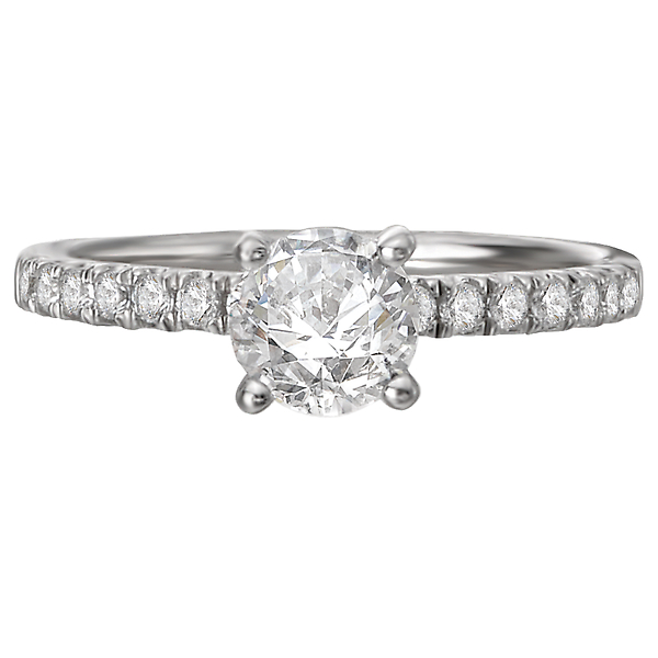 Classic Diamond Ring Image 4 Malak Jewelers Charlotte, NC