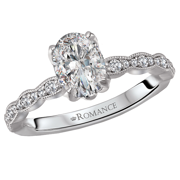 Classic Semi Mount Diamond Ring Malak Jewelers Charlotte, NC