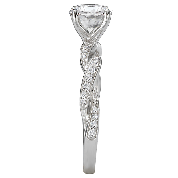 Classic Semi-Mount Diamond Ring Image 3 Glatz Jewelry Aliquippa, PA