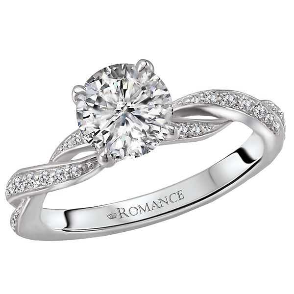 Classic Semi-Mount Diamond Ring The Hills Jewelry LLC Worthington, OH