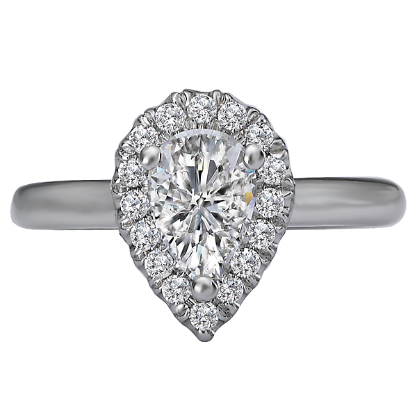 Halo Semi-Mount Diamond Ring Image 4 J. Schrecker Jewelry Hopkinsville, KY