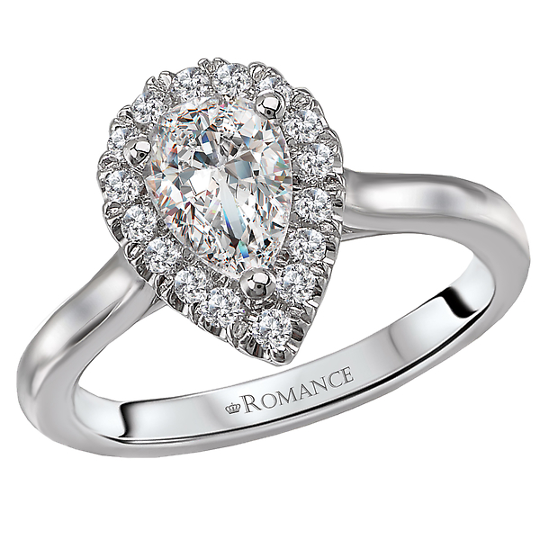 Halo Semi-Mount Diamond Ring The Hills Jewelry LLC Worthington, OH