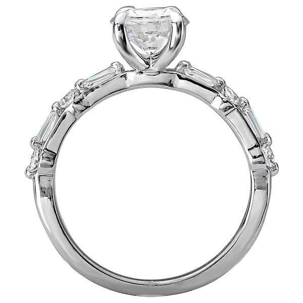 Classic Semi-Mount Diamond Ring Image 2 The Hills Jewelry LLC Worthington, OH