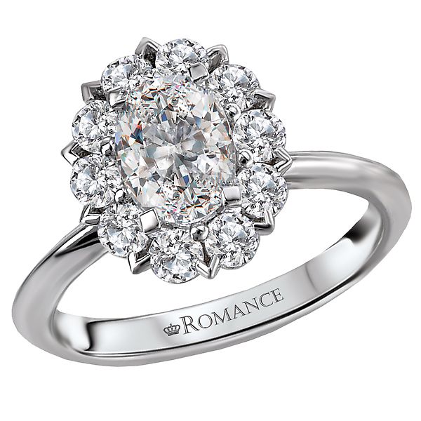 Halo Semi-Mount Diamond Ring D. Geller & Son Jewelers Atlanta, GA