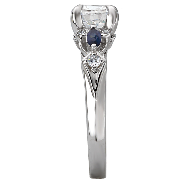 Classic Semi-Mount Diamond Ring Image 3 The Hills Jewelry LLC Worthington, OH