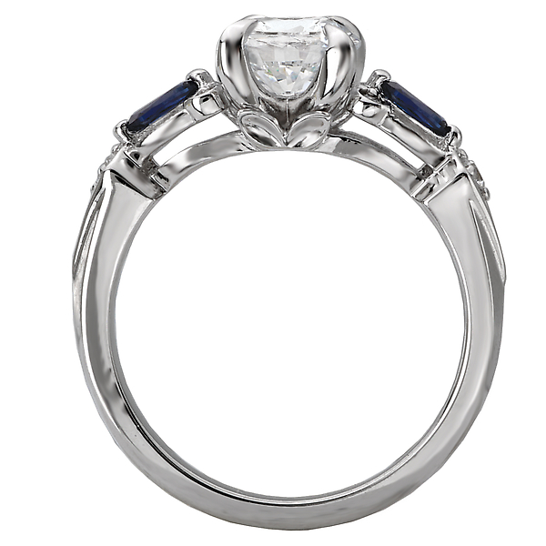Classic Semi-Mount Diamond Ring Image 2 Glatz Jewelry Aliquippa, PA