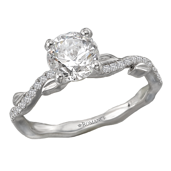 Classic Semi-Mount Diamond Ring Malak Jewelers Charlotte, NC