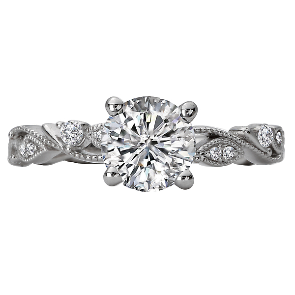 Classic Semi-Mount Diamond Ring Image 4 Puckett's Fine Jewelry Benton, KY