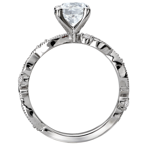 Classic Semi-Mount Diamond Ring Image 2 J. Schrecker Jewelry Hopkinsville, KY