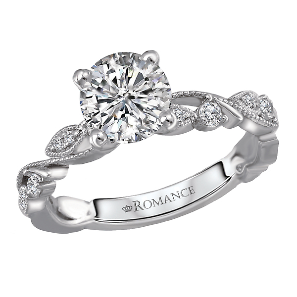 Classic Semi-Mount Diamond Ring The Hills Jewelry LLC Worthington, OH