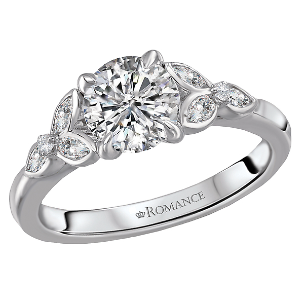 Classic Semi-Mount Diamond Ring Armentor Jewelers New Iberia, LA