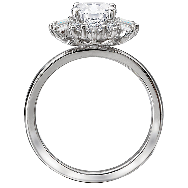 Halo Semi-Mount Diamond Ring Image 2 D. Geller & Son Jewelers Atlanta, GA