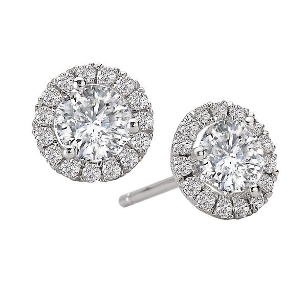 Ladies Fashion Diamond Earrings James Gattas Jewelers Memphis, TN