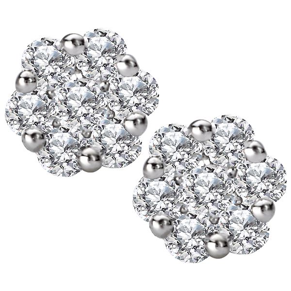 Ladies Fashion Diamond Earrings Baker's Fine Jewelry Bryant, AR